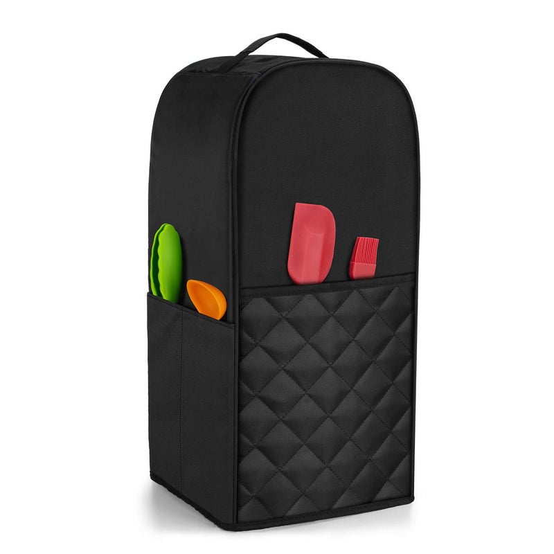 Luxja Blender Cover Compatible with Vitamix 64 oz. Low-Profile Blender, Black(quilted) - Image 2